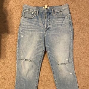 Madewell the perfect vintage crop Jean